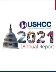 2021 USHCC Annual Report cover