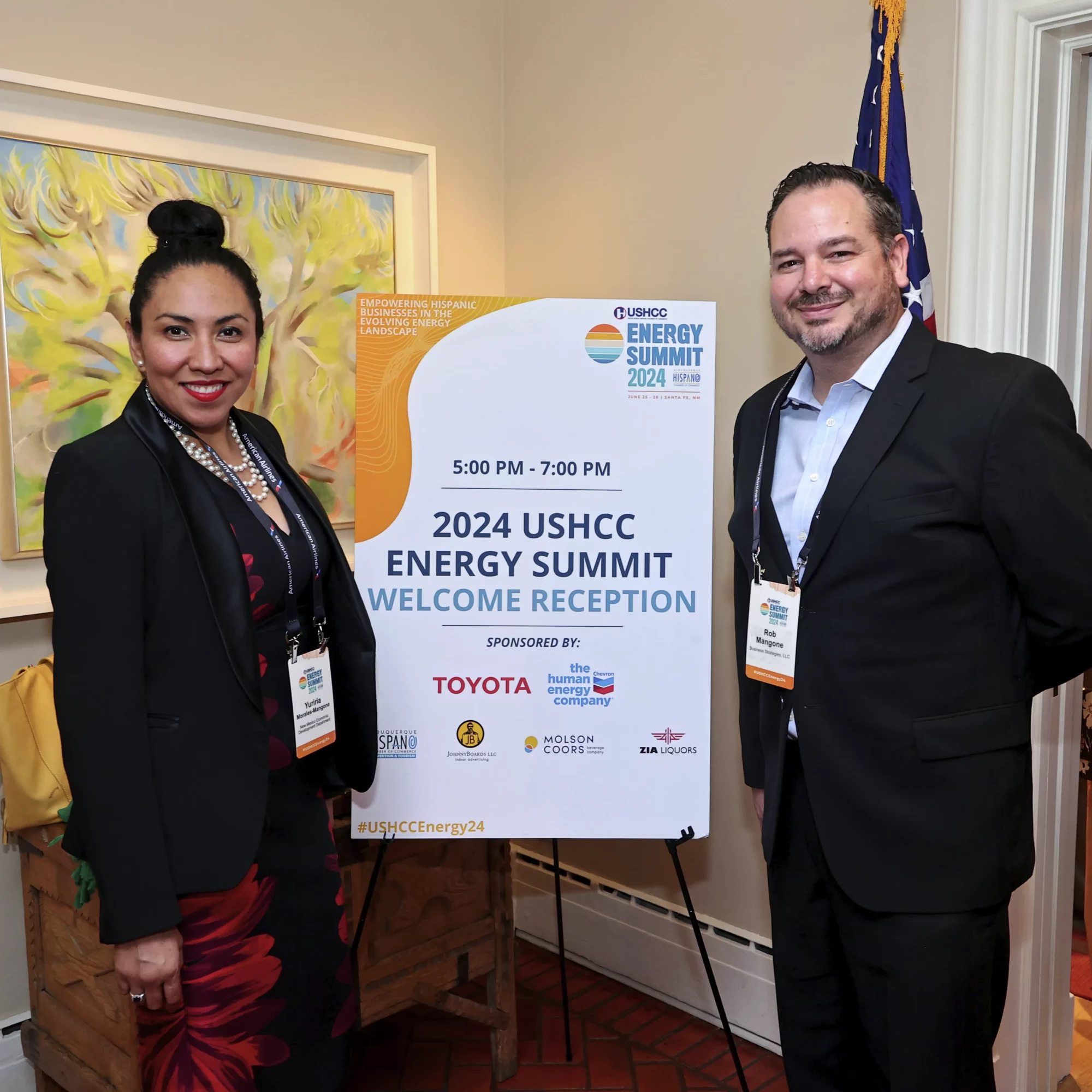 USHCC Energy Conference Attendees Smiling for Photo