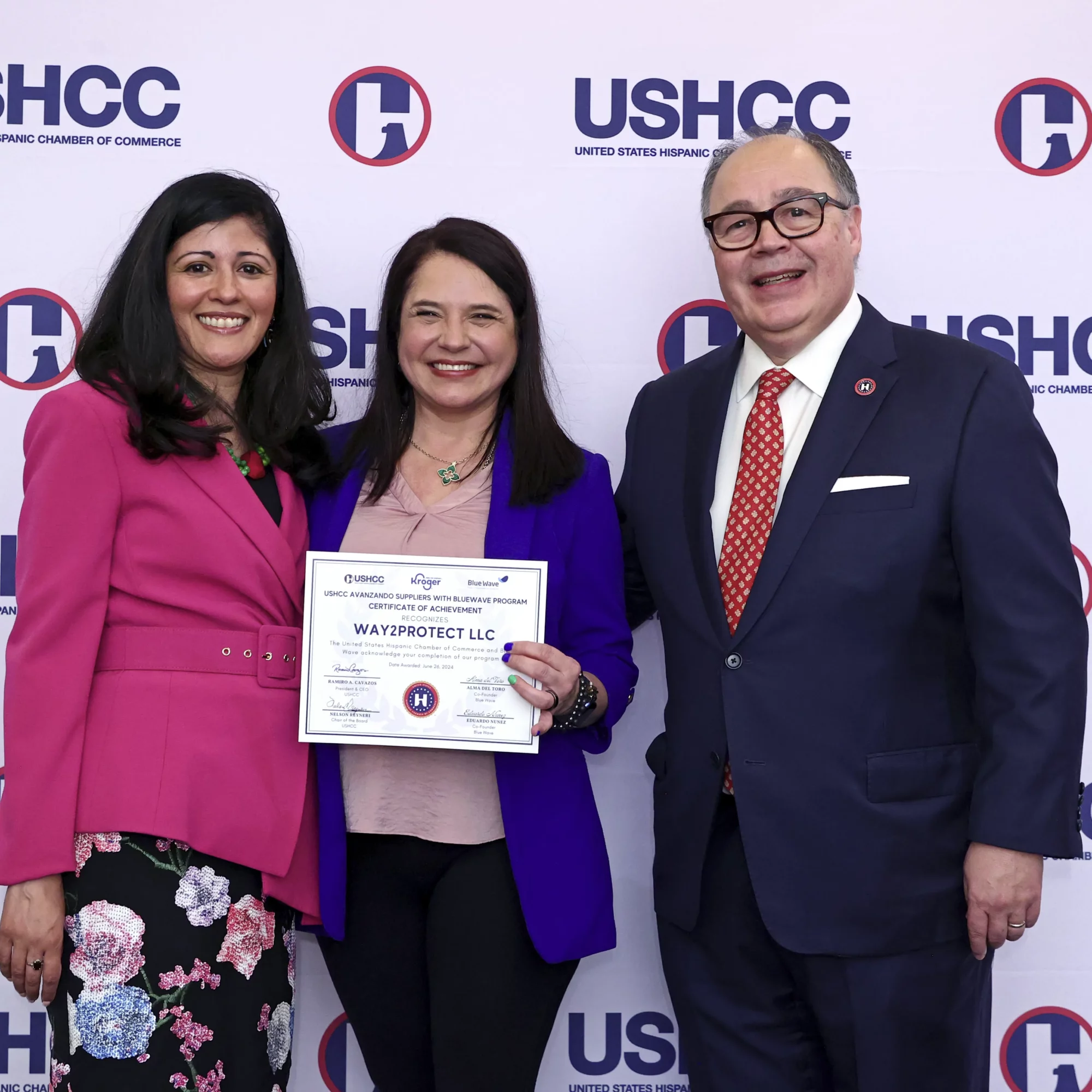 USHCC Energy Conference Attendees Smiling for Photo