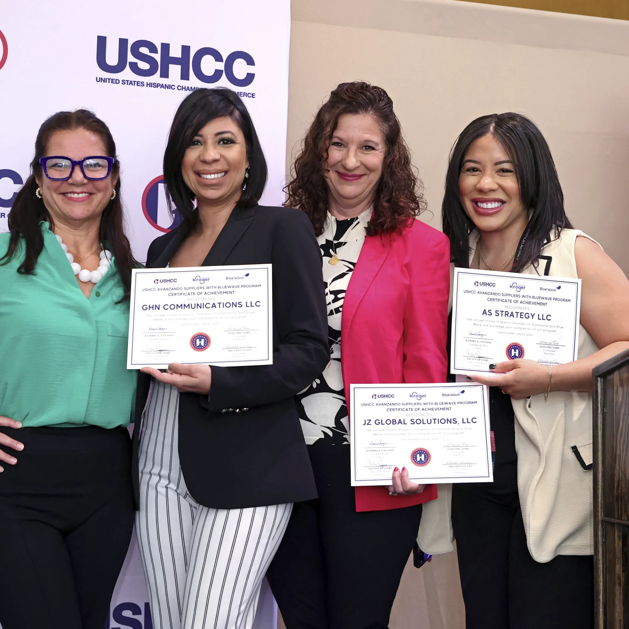 USHCC Energy Conference Attendees Smiling for Photo