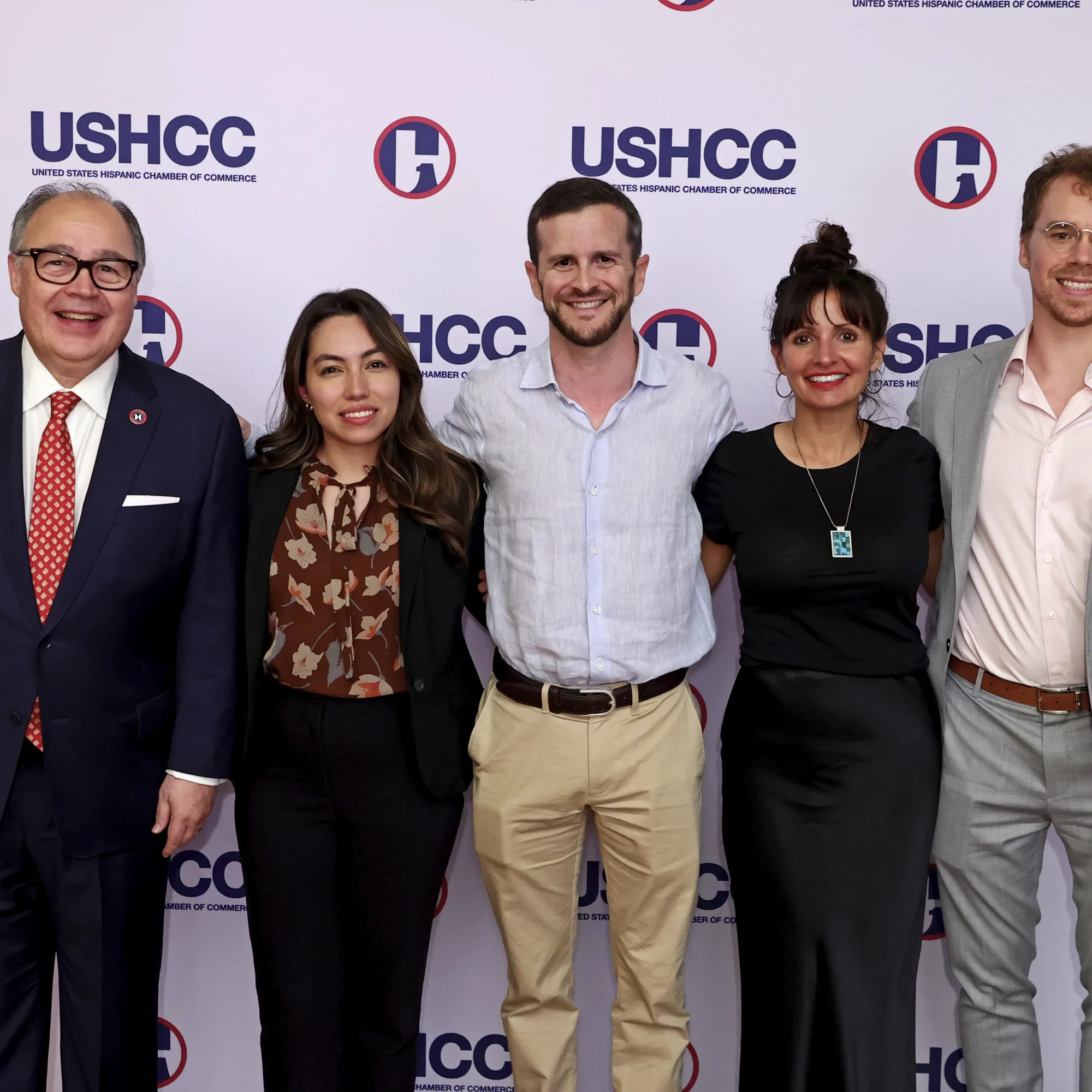 USHCC Energy Conference Attendees Smiling for Photo