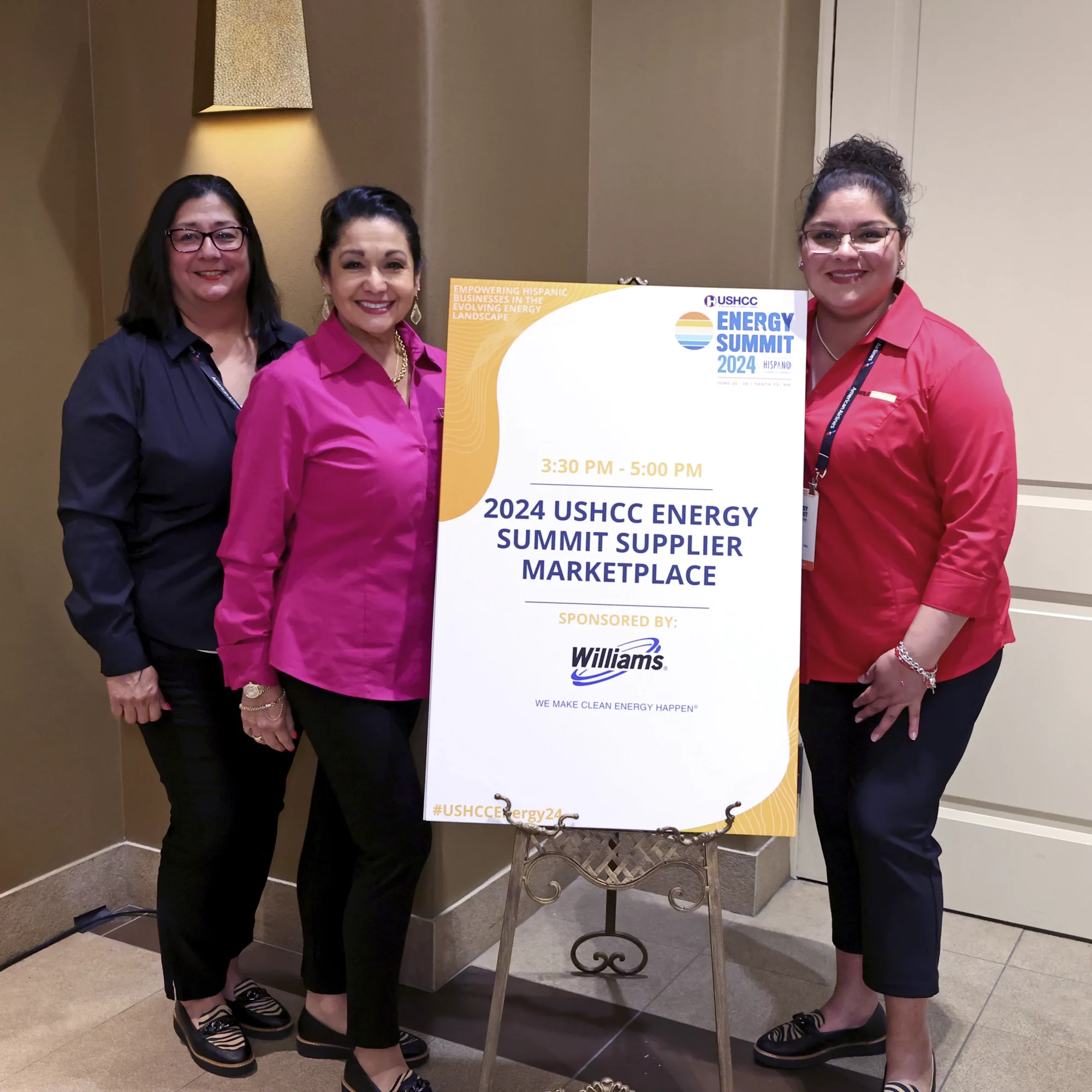 USHCC Energy Conference Attendees Smiling For Photo